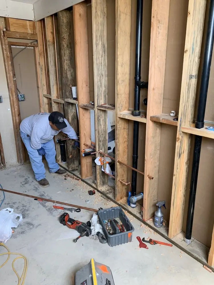 Commercial rough-in plumbing for Gas Line Repair in Las Palmas Grand